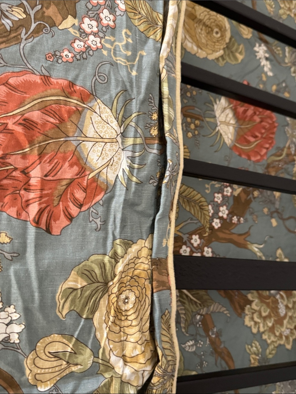 Pottery Barn Palampore King Duvet Cover Set with 3 Euro Shams - Picture 6 of 8